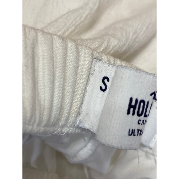 Hollister White Ruffle Tiered Elastic Waist Midi Maxi Flare A-Line Skirt Size S - Picture 4 of 4